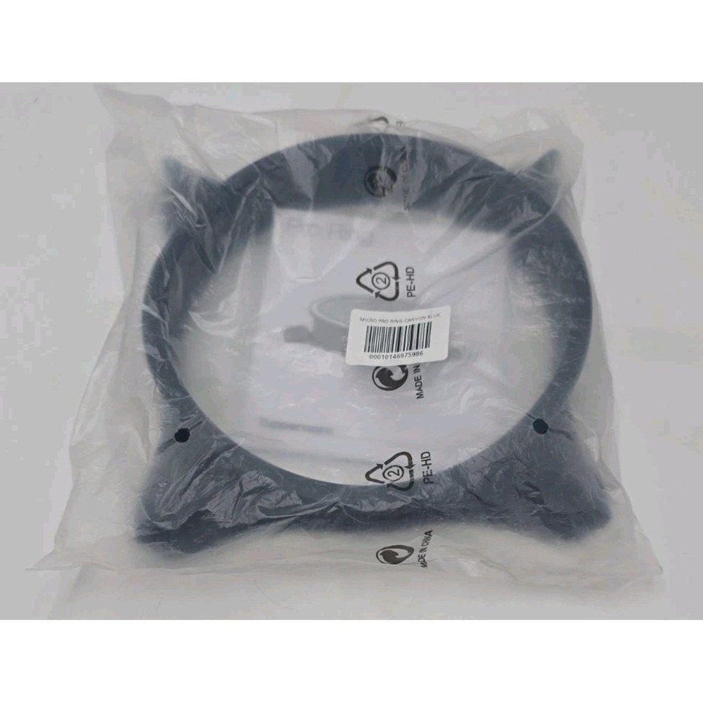 New Tupperware Silicone Pro Ring for MicroPro Grill Canyon Blue